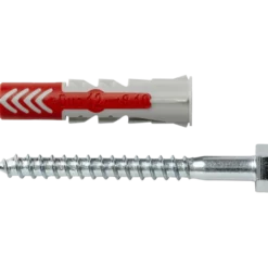 Fischer Universeelplug DuoPower 12x60mm met zeskantschroef 2 stuks