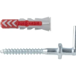 Fischer Universeelplug DuoPower 5x25mm met schroefduim 8 stuks