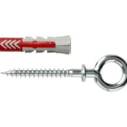 Fischer Universeelplug DuoPower 10x50mm met schroefoog 2 stuks