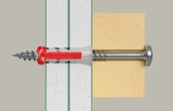 Fischer Universeelplug DuoPower 8x40mm met schroef 50 stuks