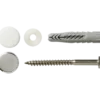 Fischer WC bevestigingset 8x50mm 2 stuks
