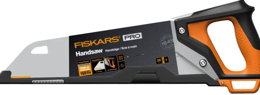 FISKARS handzaag 380 mm 9TPI PowerTooth Best