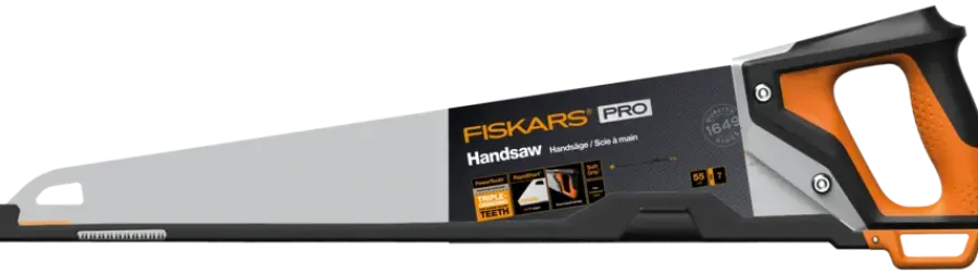 FISKARS handzaag 550mm 7TPI PowerTooth New