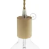 Creative Cables Fitting hout E27 naturel Best