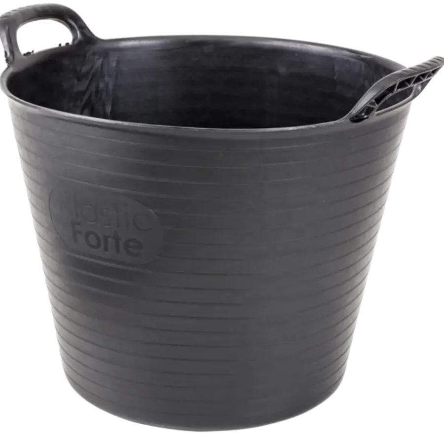 Gripline Flexibele kuip 25 liter zwart Clearance