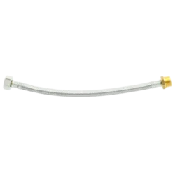 Flexibele slang 1/2" wartel 1/2" buitendraad 30 cm