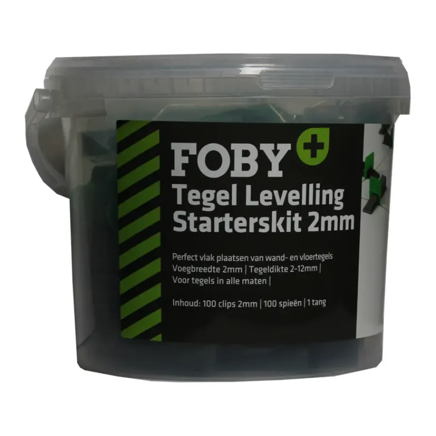 Foby + :Levelling system starterskit 2mm Best