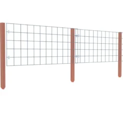 Gaas startpakket tuinhek hardhout liggend 75 x 180 cm