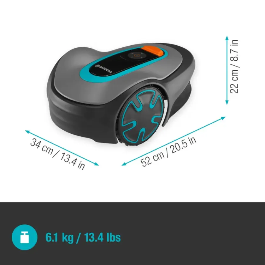 Gardena robotmaaier Sileno Minimo 250 m² inclusief Bluetooth Clearance
