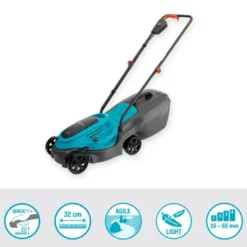 Gardena 18V grasmaaier EasyMax 32cm incl. 4.0Ahaccu Best