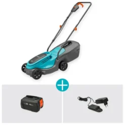 Gardena 18V grasmaaier Powermax P4A 30cm incl. 4.0Ah accu + lader Clearance