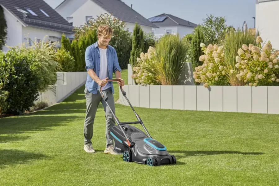 Gardena 2x18V grasmaaier Powermax P4A 37cm (zonder accu)