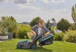 Gardena 2x18V grasmaaier Powermax P4A 37cm (zonder accu)
