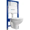 Geberit Abell inbouwreservoir set Geberit UP100 met hangend toilet