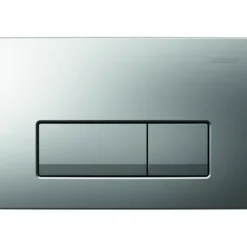 Geberit Delta 50 bedieningspaneel mat chroom voor inbouwreservoir Duofix