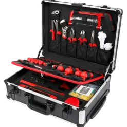 Geen Gereedschapskoffer / trolley met 299-delige set handgereedschap