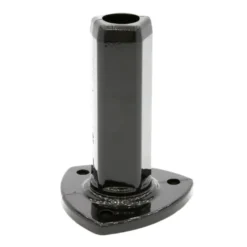 Giardino voet voor ronde tuinpaal 60 mm zwart