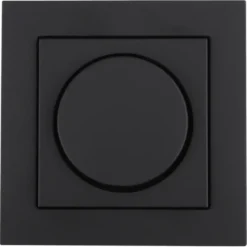 Gira E2 Inbouw Centraalplaat Dimmer Mat Zwart New