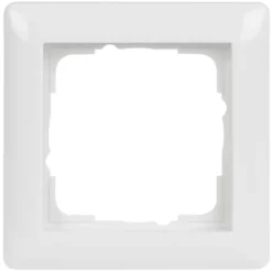 Gira ST55 afdekraam 1-voudig wit Outlet