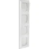 Gira ST55 afdekraam 4 voudig wit Discount