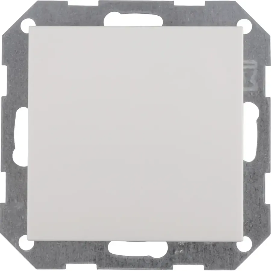 Gira ST55 blindplaat wit