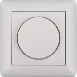 Gira ST55 centraalplaat dimmer wit