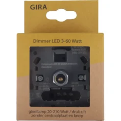 Gira ST55 inbouw dimmer LED/gloei/halogeen Best