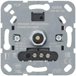 Gira ST55 inbouw dimmer LED/gloei/halogeen Best