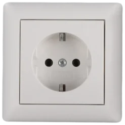 Gira ST55 inbouw enkel geaard stopcontact wit Online