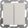Gira ST55 inbouw serieschakelaar wit Hot