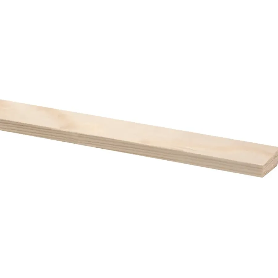 Geen Glaslat grenen 13x28 mm lengte 270 cm Best