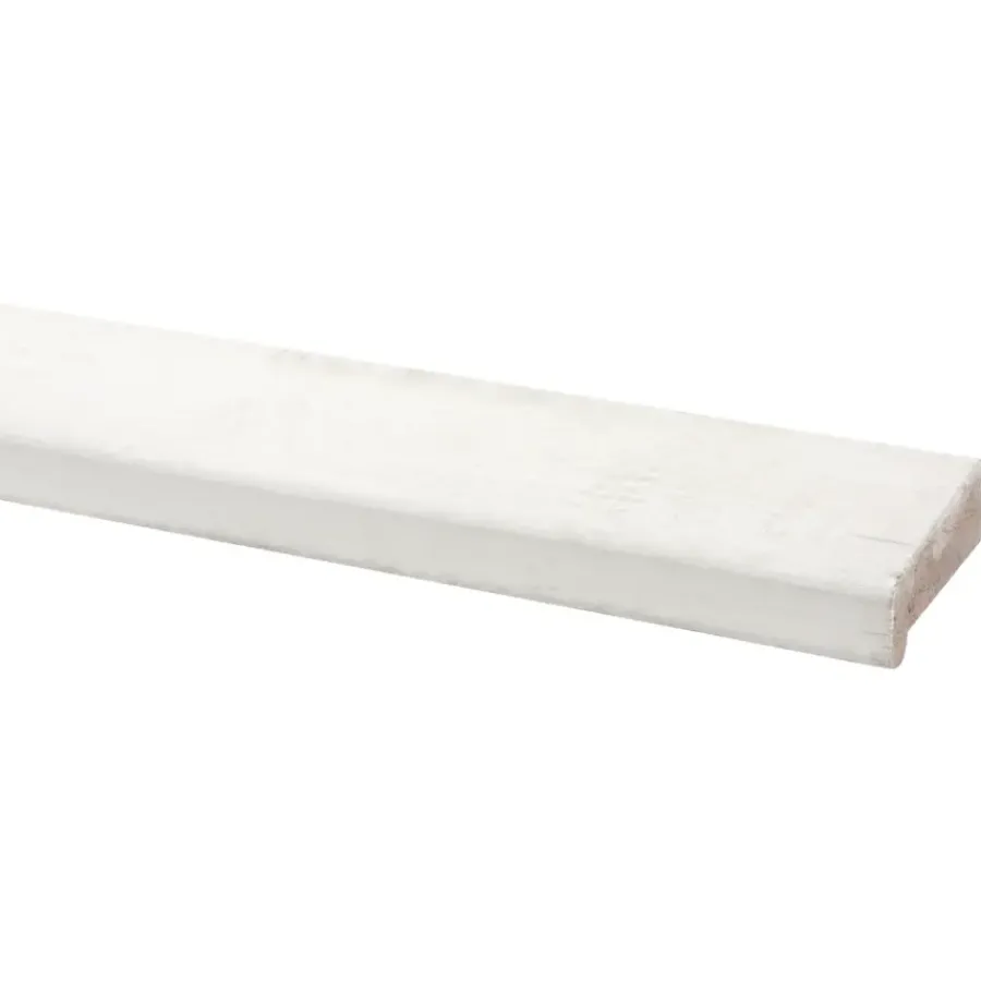 Geen Glaslat hardhout 18x52 mm lengte 270 cm gegrond New