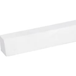 Geen Glaslat met sponning hardhout gegrond 25x30x2700mm Clearance