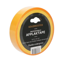 Goudmeester professionele schilderstape gladde ondergrond 50 m x 25 mm Clearance