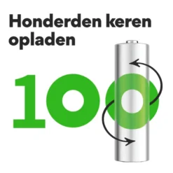 GP Batterijlader + 4x oplaadbare batterijen AA 2100mAh ReCyko + Micro USB-lader Online