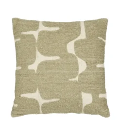 Graphic kussen beige - l45xb45xh10cm