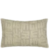Graphic kussen beige - l55xb35xh10cm