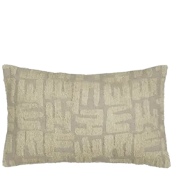 Graphic kussen beige - l55xb35xh10cm