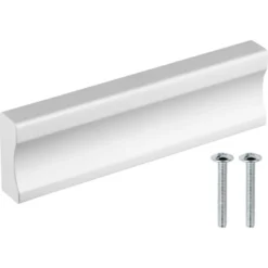 Greep Vierkant aluminium 84mm