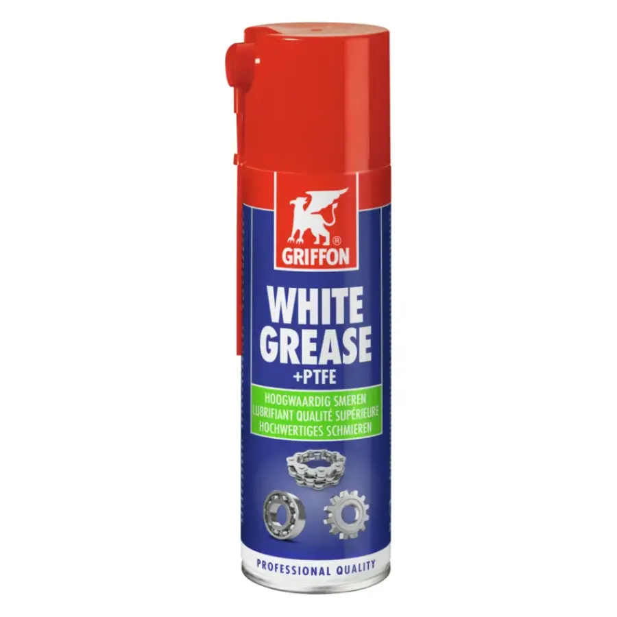 Griffon white grease met PTFE spuitbus 300 ml Outlet