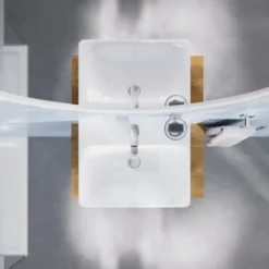 Grohe Dice wastafelmengkraan M-Size Push open Chroom