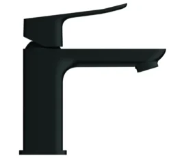 Grohe Dice wastafelmengkraan S-Size Push open Mat Zwart