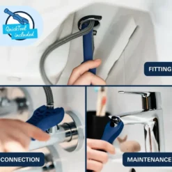 Grohe Dice wastafelmengkraan M-Size Push open Mat Zwart