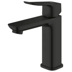 Grohe Dice wastafelmengkraan M-Size Push open Mat Zwart