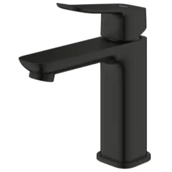 Grohe Dice wastafelmengkraan M-Size Push open Mat Zwart