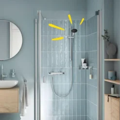 Grohe douchekop Quickfix Vitalio Start 110 handdouche waterbesparend 1 stand ø 11 cm chroom