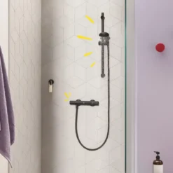 Grohe douchekraan Precision Start mat zwart