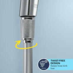 Grohe doucheset Quickfix Vitalio Trigger Spray 1 stand chroom