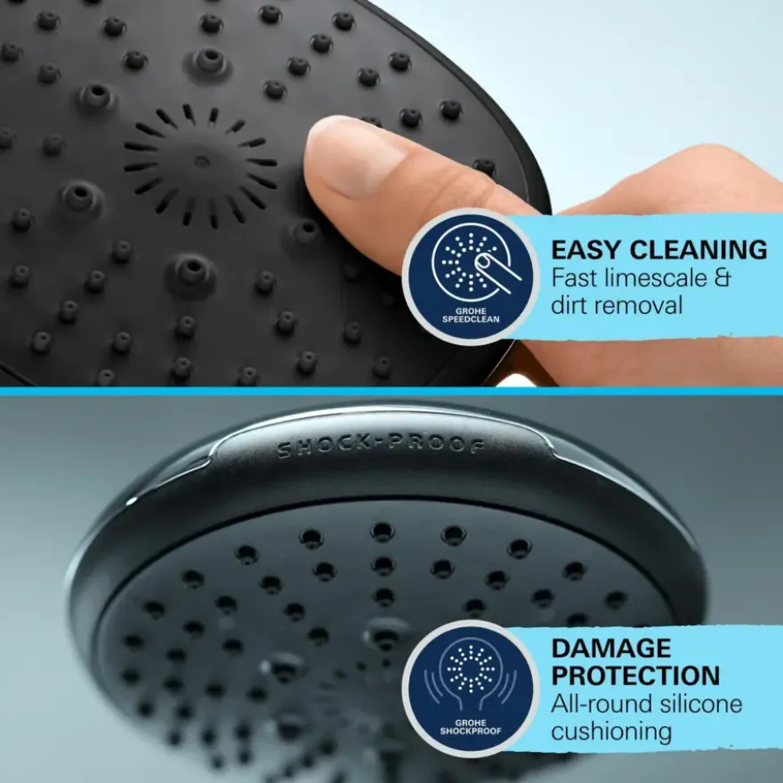 Grohe doucheset Quickfix Vitalio Start 3 standen chroom