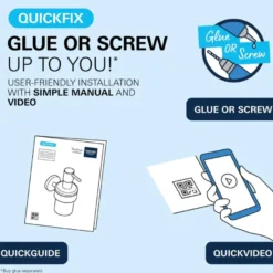Grohe Handdoekhaak QuickFix Start Mat Zwart